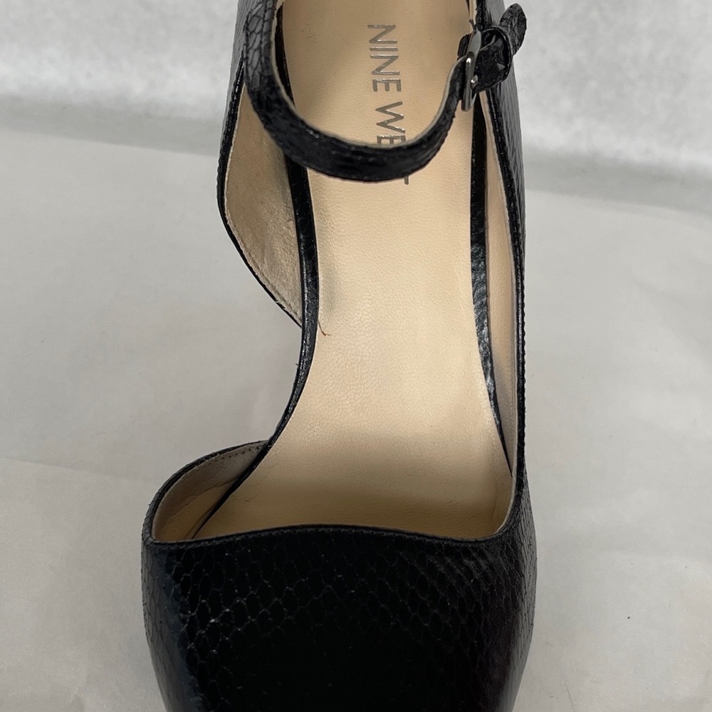Nine West Jennelle Black high heel Shoes in size us 6M - Picture 10 of 10